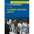 Kleider machen Leute von Gottfried Keller- Textanalyse und Interpretation