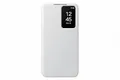 Samsung Smart View Wallet Smartphone Case EF-ZS921 für Galaxy S24, Handy-Hülle, Kartenfach, Sichtfenster, White