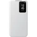 Samsung Smart View Wallet Case Galaxy S24 Schutzhülle weiß Flip Case Cover Hülle