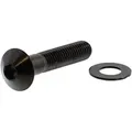 Linsenschraube JMP M8x1,25mm 40mm Edelstahl V4A schwarz