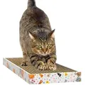 Kratzpad für Katzen 46,5x17,5x3,4cm Kratzkarton Klauwenpflege