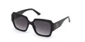 Guess GU7681 Shiny black 54/19/140 Damen Sonnenbrillen