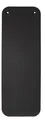 yogabox Gymnastikmatte Komfort Germany mit Ösen - schwarz 180 x 65 x 0,8 cm
