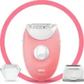 BRAUN Silk-épil 3 SE 3-440 Starter 3-in-1 Epilierer - Weiß/Rosa