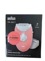 Braun Silk-Epil 3 3-277 Epilierer - Weiß Flamingo Neu (508)