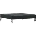 vidaXL Tischdecken Uni Schwarz 112 x 112 x 15 cm Stoff 4106087