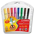 2 bis 36x STABILO Fasermaler Trio Scribbi, 8er Kartonetui - SPARE BIS ZU 30%