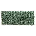 Outsunny Künstlicher Hecken Sichtschutz, UV Geschützt Sichtschutz, Grün Balkon Sichtschutz, Zaun Sichtschutzgitter mit Blättern, Hecken Zaun, WandKünstliche 240 x 100 cm für Garten Hochzeit