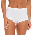 Cocain 24 Stück Taillenslips weiß 100% Baumwolle Grösse 52/54 Damen-Unterhosen weisser Slip 100 günstige preiswerte billige günstig preiswertGr. 36/38 40/42 44/46 48/50 52/54 56/58