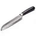 KLAMER Premium Santoku Klinge 18cm / 7" Damastmesser Küchenmesser Chefmesser