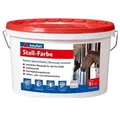baufan® Wandfarbe Stallfarbe für Pferde-, Hühner- & Taubenställe Kalkfarbe, für Ställe, Kellerräume, Garagen, Feuchträume