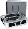 ROADINGER Plattenspieler Case Tour ALU TTC-2 Turntable Plattenspielercase