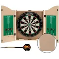 made2trade Dartscheibe BULLET, (Set), mit 6 Steeldarts und Scoreboard beige