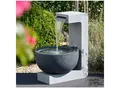 Dobar 96120e Design-Gartenbrunnen mit runder Schale