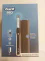Oral-B Pro Clean Black + Reise Etui mit 3D Reinigungstechnologie