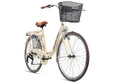 bergsteiger Cityrad Paris 26 Zoll, 28 Zoll Damenfahrrad, ab 140 cm, Korb, Licht, 6 Gang Shimano Tourney RD-TZ50 Schaltwerk, Kettenschaltung, V-Bremsen
