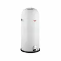 Wesco Tretmülleimer Kickmaster Maxi Weiß, Abfalleimer, Stahlblech, 40 L, 8011557