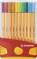 Stabilo® 8820-03 Fineliner point 88® ColorParade, Box mit 20 Stiften