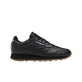 Reebok Classic Leather Sneaker,Cblack Cblack Rbkg02,35 EU