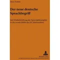 Der neue deutsche Sprachbegriff von Alice Tomus / Peter Lang / Taschenbuch