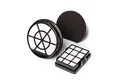 Bosch BBZ152EF Filter Zubehör Set für Bodenstaubtaubsauger Serie 2 bagless, bestehend aus 2 EPA-Filtern und 1 Schaumstoff-Filter, schwarz