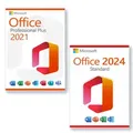 Microsoft Office 2024 Standard + Microsoft Office 2021 Professional Plus Lizenz für 3 PC