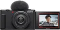Sony ZV-1F - Digitalkamera - Kompaktkamera - 20,1 MPix - 4K / 30 BpS - ZEISS - Wi-Fi, Bluetooth - Schwarz (ZV1FBDI.EU)