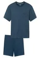 Schiesser Herren Schlafanzug kurz Rundhals - Nightwear Set