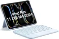 inateck Keyboard iPad 11" blue iPad 10th Gen. Compatible