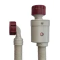 Waschmaschinenschlauch Aquastop, 1,5m / 2m / 2,5m / 3m / 4m / 5m Sicherheitszulaufschlauch mit Wasserstopp – Ersatzschlauch für Waschmaschine & Spülmaschine (3m)