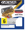 Owner Feeder Barbe Spezial (FRL-044) Gr. 10 / 0,25mm - Feederhaken gebunden