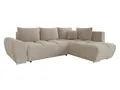 Mirjan24 Ecksofa Fureniz mit Bettkasten, 4 Sitzer L-Form Sofa mit Schlaffunktion, Eckcouch für Wohnzimmer, Couch mit Bettfunktion (Velo 623, Seite: Rechts)