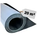 Hanse Syntec Systems Dachbahn Dachfolie selbstklebendes EPDM "EasyStick"- 5m2 Dachbahn, KSK, (1-St), selbstklebend, 100x500cm, schwarz 20 m