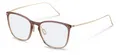 Rodenstock R7134 C000 bordeaux gradient, gold 55/18/145 Damen Brillen