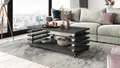 Design Carl Svensson Couchtisch DC-3 Wohnzimmertisch Tisch Rollen