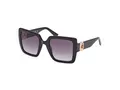 Guess Sonnenbrille GU00103  01B Schwarz Rauch Damen