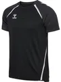 hummel Sport-Shirt hmlLEAD 2.0 Polo (rec. Polyester, klassisch Look) schwarz Herren, Größe: S
