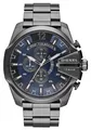 Diesel Chronograph MEGA CHIEF DZ4329, Quarzuhr, Armbanduhr, Herrenuhr, Stoppfunktion, Edelstahlarmband