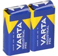 VARTA 2x 9V-Block-Batterien 6LR61 MN1604 VARTA 4022 Industrial Batterie Batterie