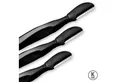 K-Pro Rasiermesser Augenbrauenrasierer & Trimmer für Gesichtshaare, Set, 3-tlg., 3er, Feinrasur, Gesichtspflege, Augenbrauenpflege