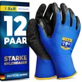 S&R Arbeitshandschuhe Herren, Handschuhe Arbeitshandschuhe, Gartenhandschuhe, Schutzhandschuhe, Mechaniker Handschuhe, Montagehandschuhe, Sicherheitshandschuhe, Arbeitsschutzhandschuhe, Nylonfaser