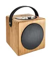 KidzAudio Music Box for Kids - Tragbarer -Lautsprecher für Kinder mit Wiedergabe von USB-Stick oder über Bluetooth. Mit Kopfhöreranschluss, Lautstärkebegrenzer, Aufnahme- und Sleep Funktion.