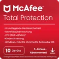 McAfee Total Protection 1-10 Geräte 1 Jahr ESD Lizenz License Key Code Number