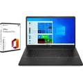 HP 17,3 Zoll HD+ Laptop Intel Pentium 8GB RAM 512GB SSD Intel UHD Windows 11 Pro Office Pro 21 - Schwarz