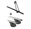 VDP Dachträger (Für Ihren Opel Astra H SW 5 Türer 2004-2011, Dachträger und Fahrradträger/Fahrradhalter im Set), Fahrradträger ORION + Dachträger Original kompatibel mit Opel Astra H Kombi 5 Türer 2004-2011