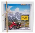 Geldgeschenk MIT NAMEN Führerschein Motorrad Reise Geburtstag Weihnachten