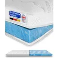 AM Qualitätsmatratzen Premium Plus Gelschaum Topper RG50 Made in Germany 80x200cm