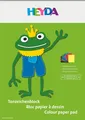 Heyda 2047125 Tonpapierblock A4 130g 10Bl