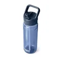 YETI Wasserflasche Mit Yonder Farblich Abgestimmtem Trinkhalmdeckel, Navy, 25 oz (750 ml)