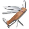Victorinox Ranger 55 Wood, 130mm, braun